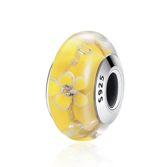 Yellow Flower Murano