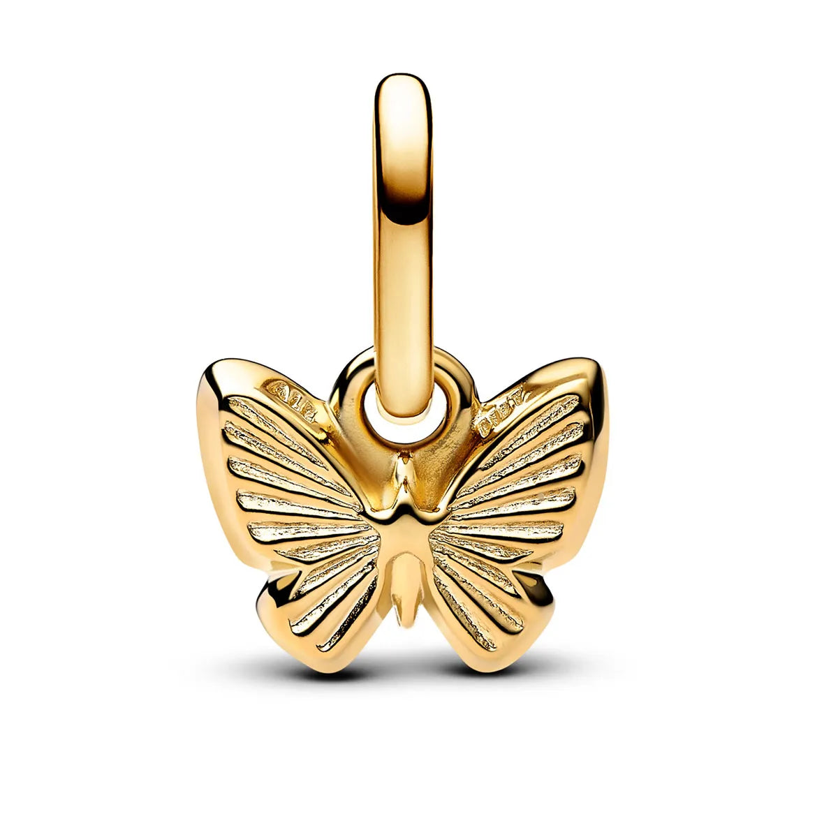 Butterfly Mini Dangle Charm - Gold