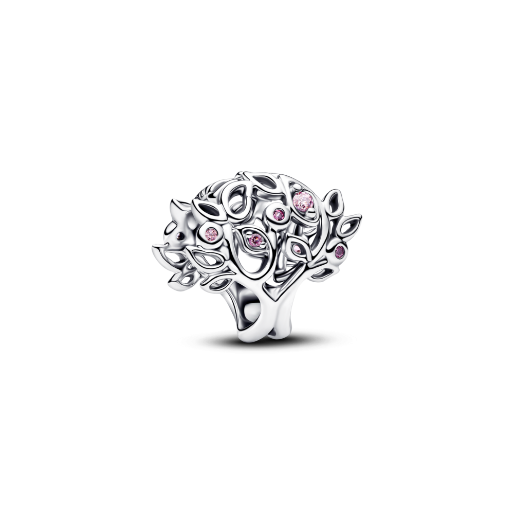 Family Tree Openwork Charm