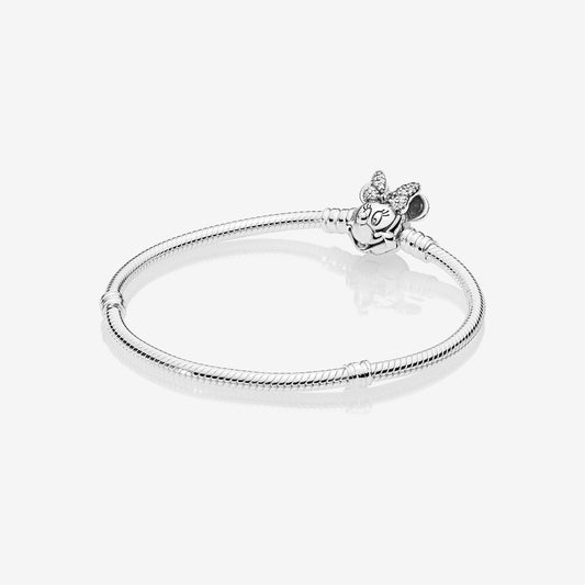 Minnie Clasp Snake Chain Bracelet