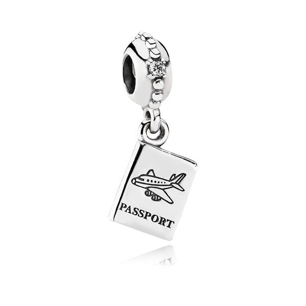 Adventure Awaits Passport Dangle Charm