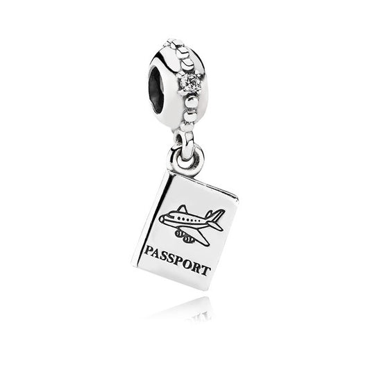 Adventure Awaits Passport Dangle Charm