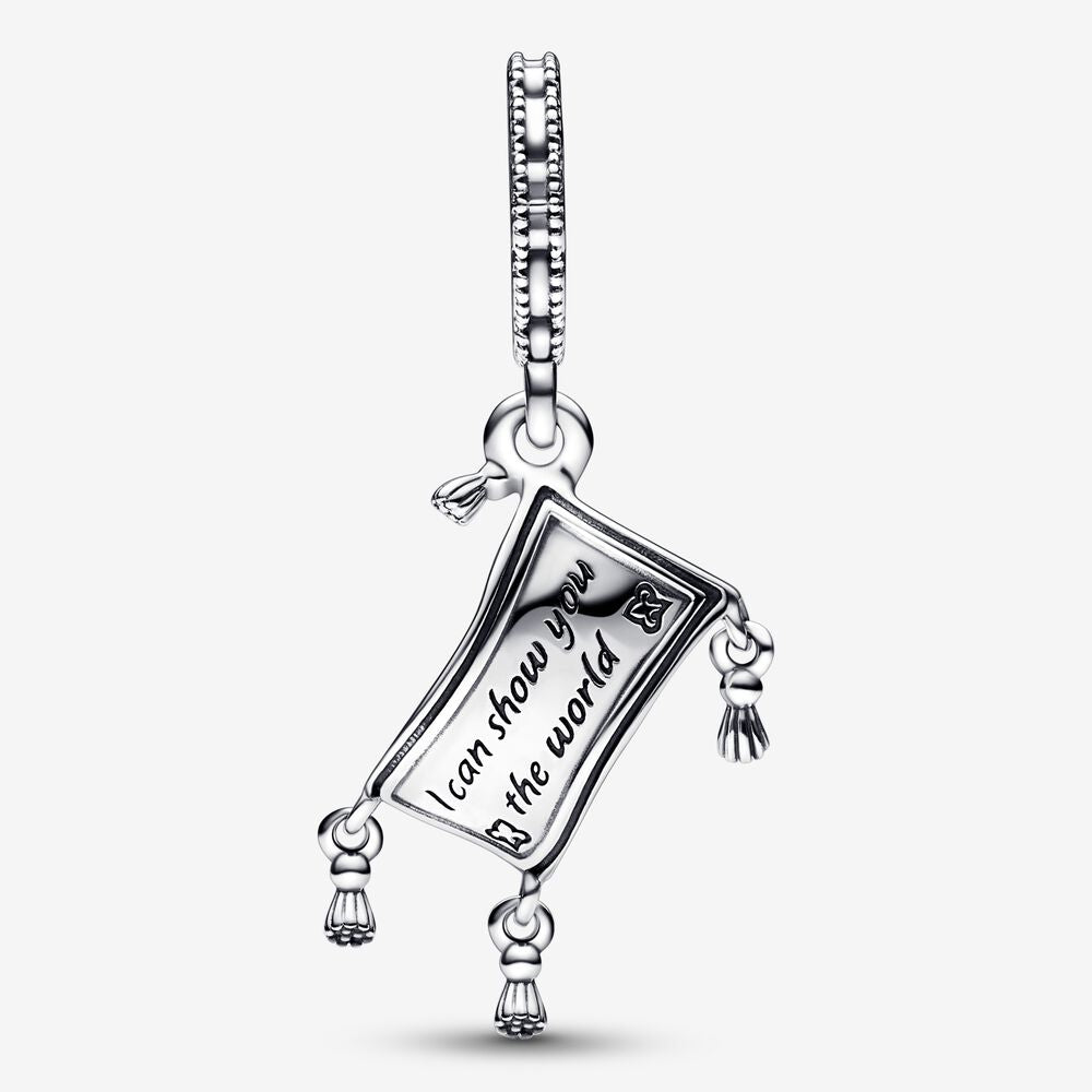 Aladdin Magic Carpet Dangle Charm