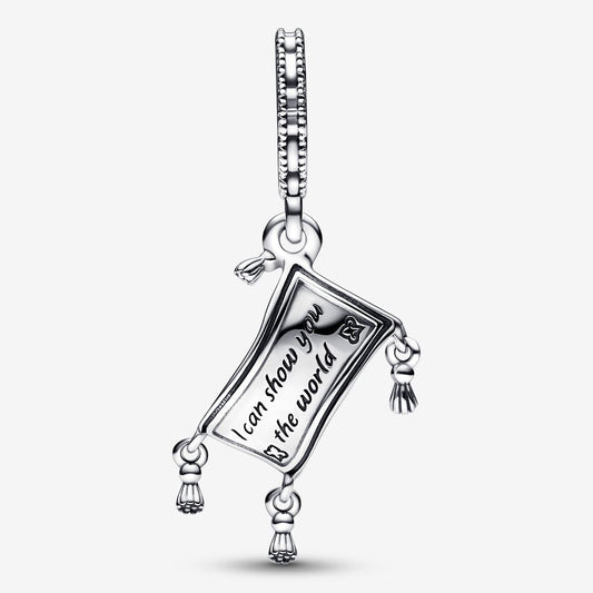 Aladdin Magic Carpet Dangle Charm