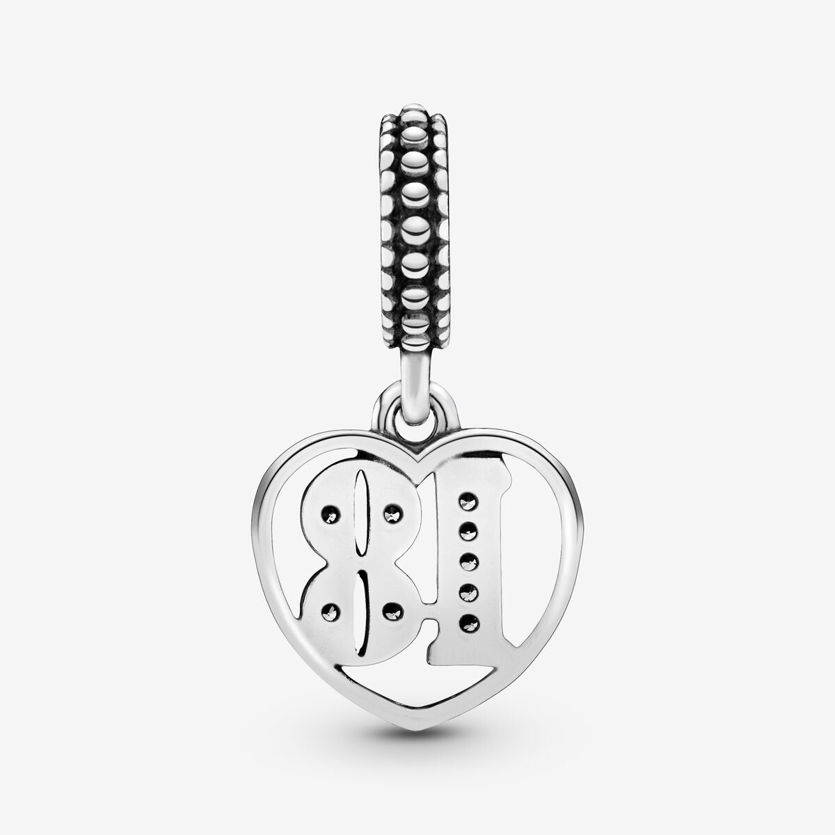 18th Celebration Double Dangle Charm