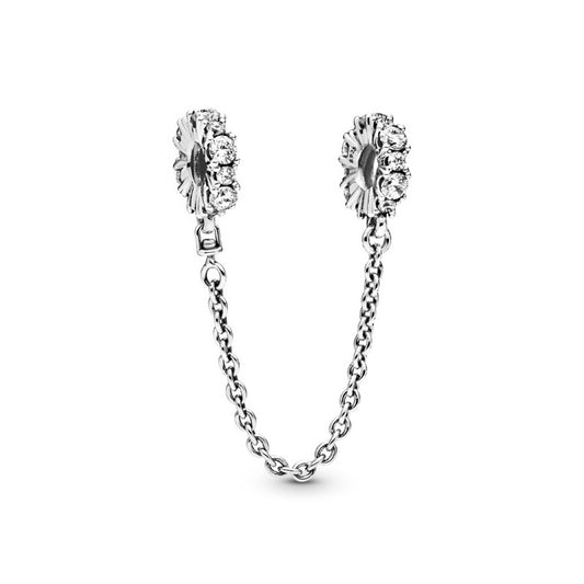 Clear Sparkle Safety Chain