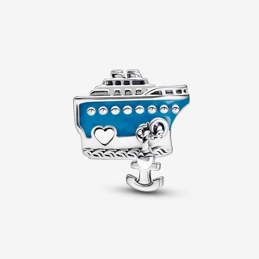 Anchored Cruise Ship Charm