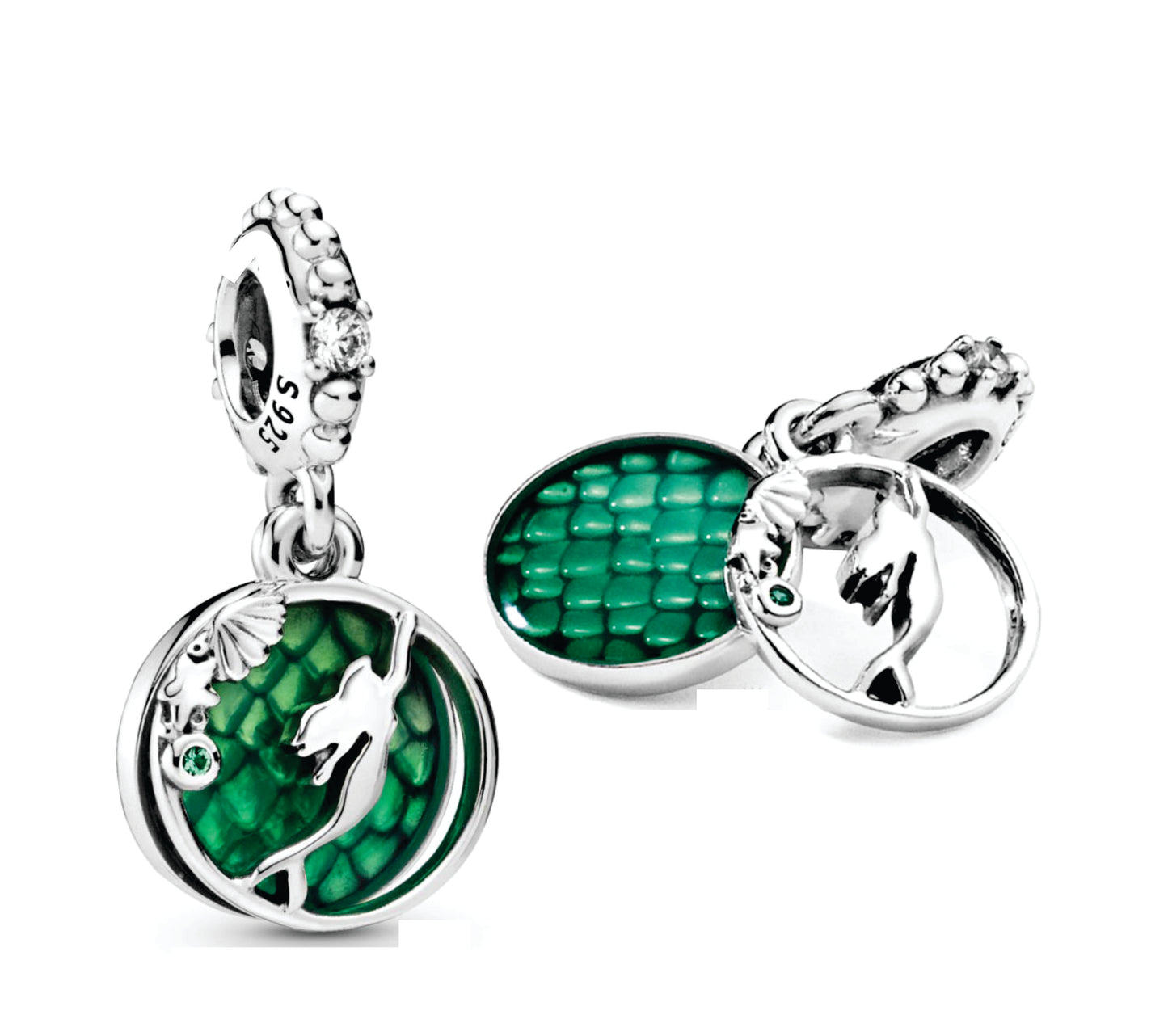 The Little Mermaid Ariel Disc Dangle Charm