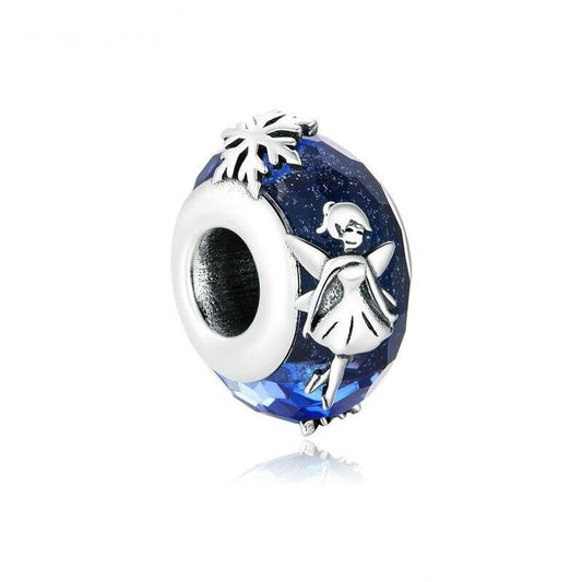 Snow Fairy Murano Glass Bead