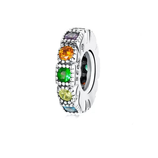 Rainbow Stone Spacer