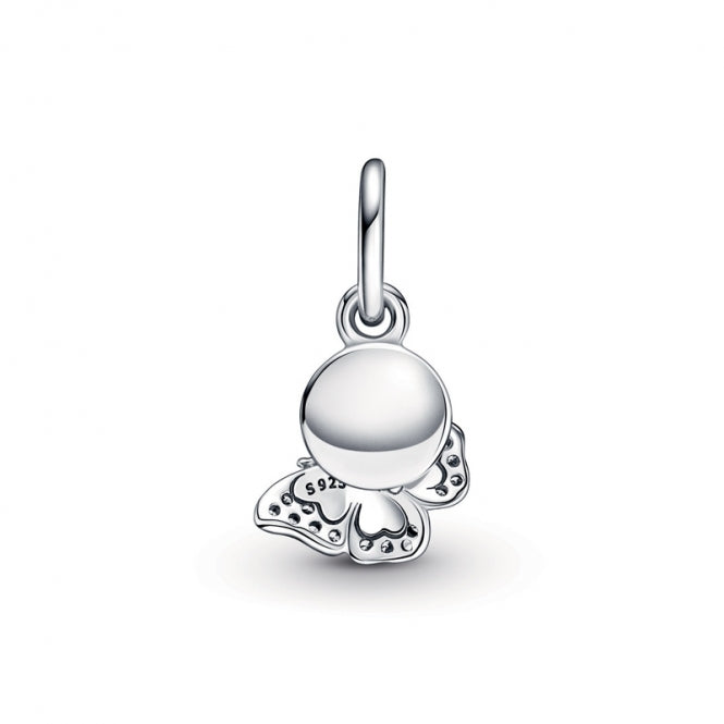 Butterfly & Quote Double Dangle Charm