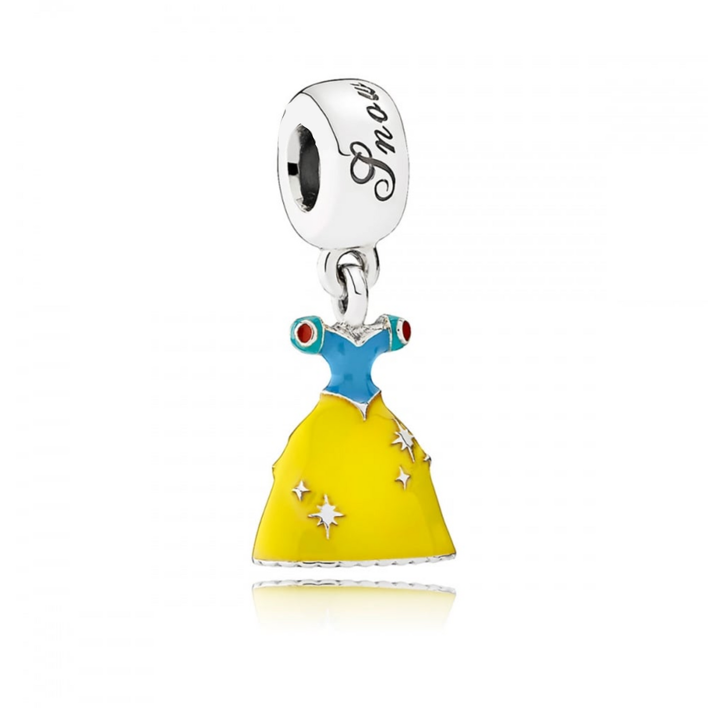 Snow White Dress Dangle Charm