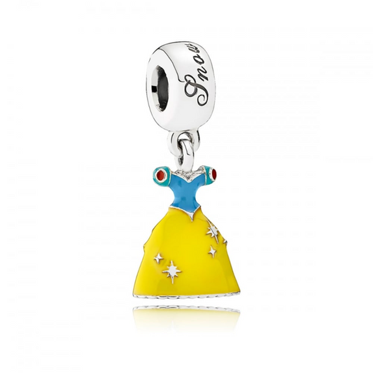 Snow White Dress Dangle Charm