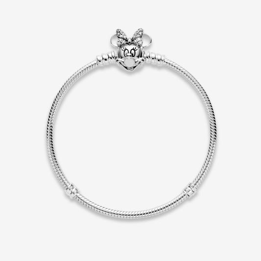 Minnie Clasp Snake Chain Bracelet