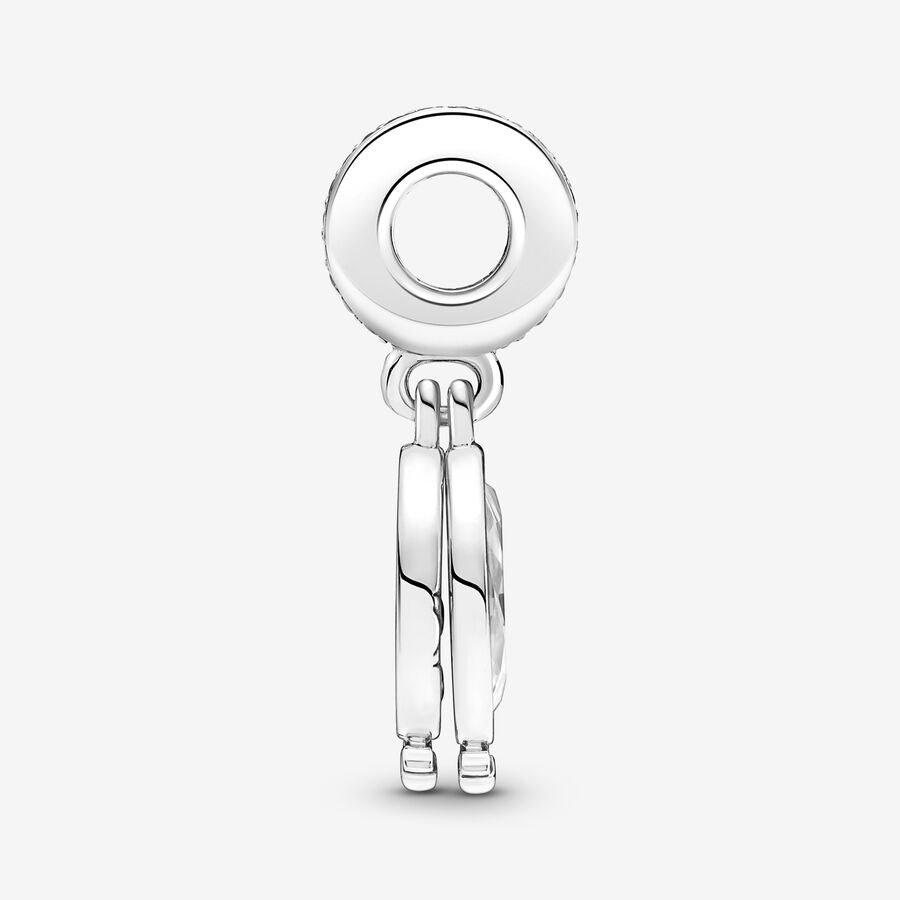 Magnified Star Double Dangle Charm