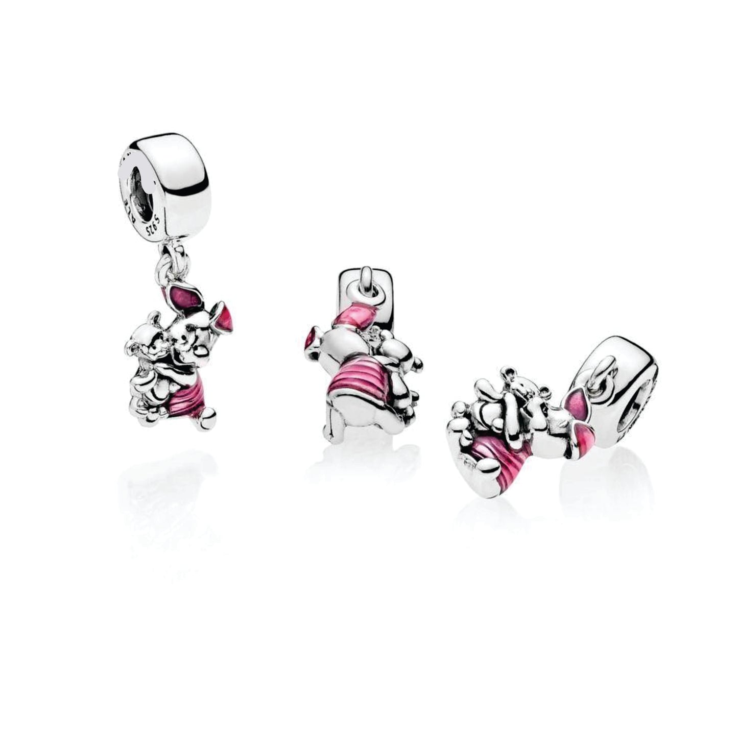 Piglet & Teddy Dangle Charm