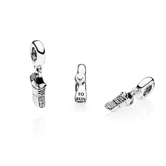 Running Shoe Dangle Charm