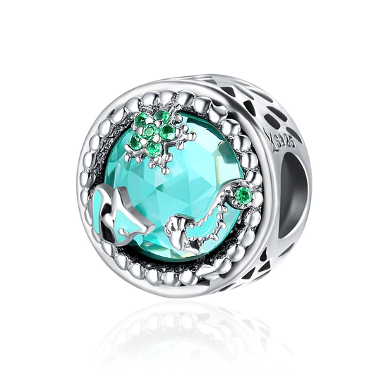 Mystery Ocean Glass Charm