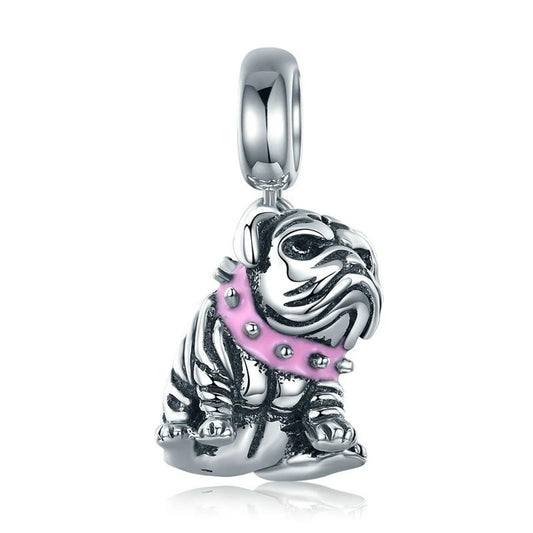 English Bulldog Dangle Charm