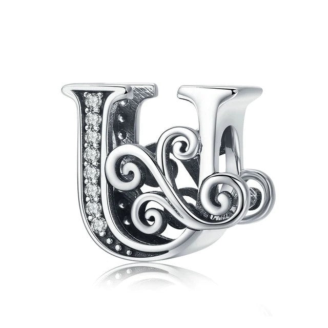 Alphabet Bead Charm