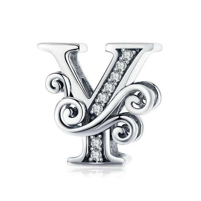 Alphabet Bead Charm