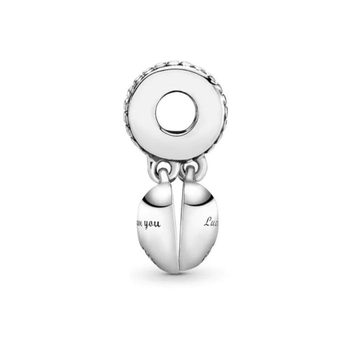 Mother In Law & Daughter In Law Hearts Split Dangle Charm