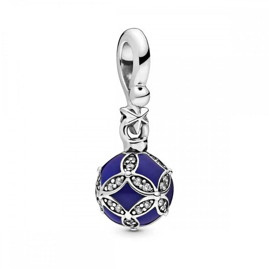 Blue Christmas Ornament Dangle Charm