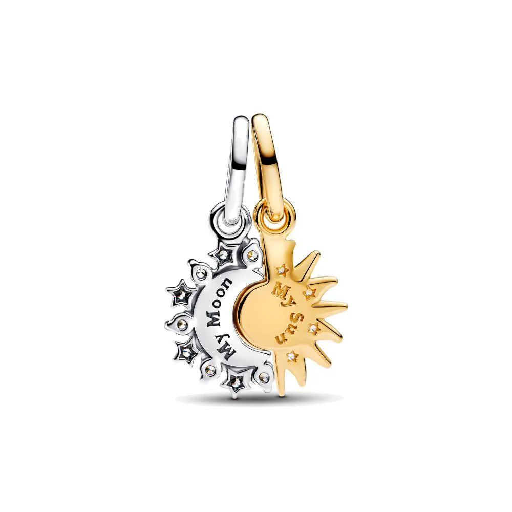 Splittable Sun & Moon Dangle Charm – Forever Charms