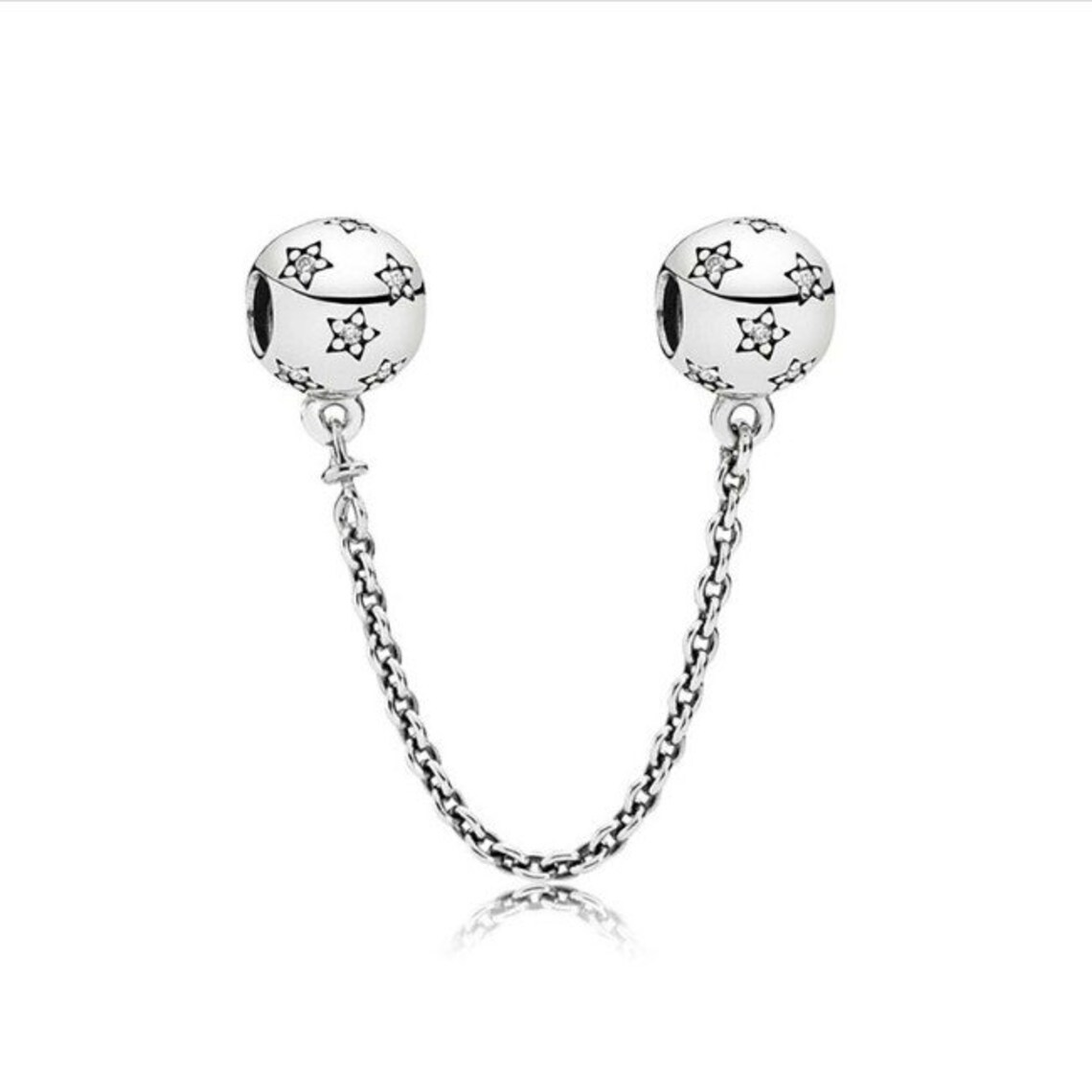 Sparkling Star Ball Safety Chain