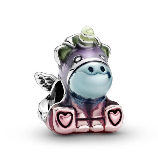 Rainbow Bruno The Unicorn Charm