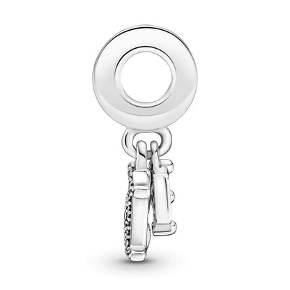 15th Celebration Double Dangle Charm