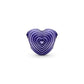 Radiating Love Mom Heart Charm