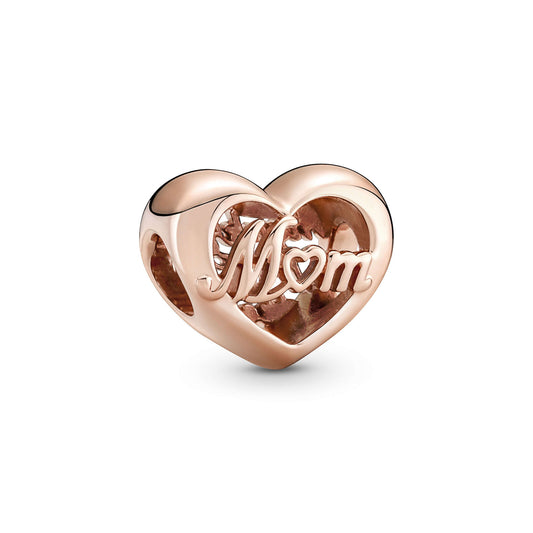 Thank You Mom Heart Charm