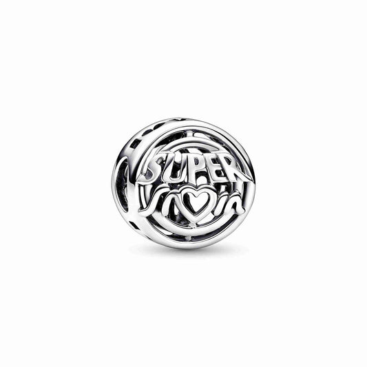 Mom Hero Openwork Charm