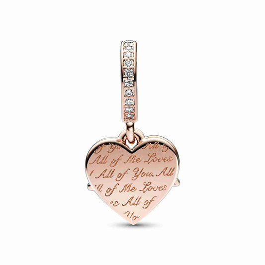 Heart & Mom Dangle Charm