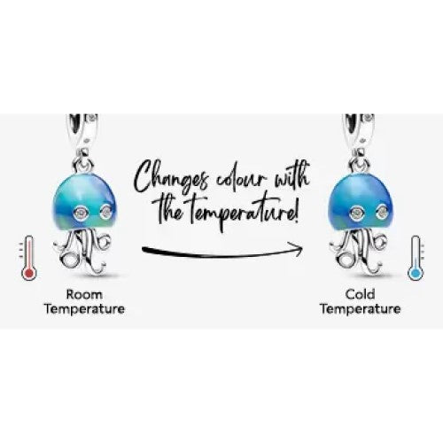 Colour-Changing Jellyfish Dangle Charm