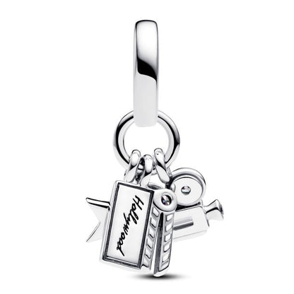 Hollywood Symbols Triple Dangle Charm