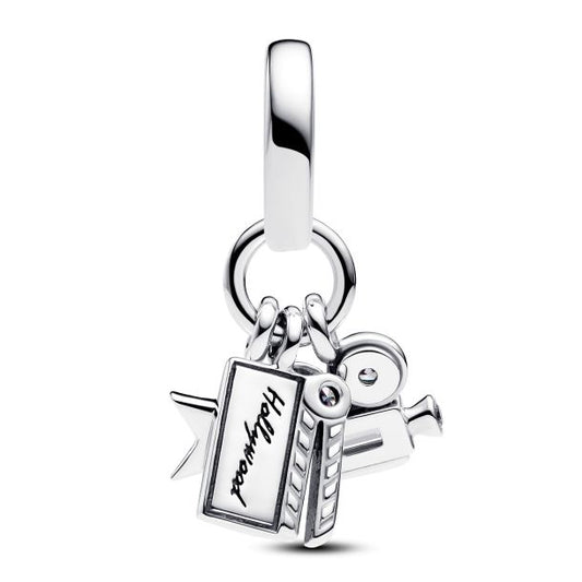 Hollywood Symbols Triple Dangle Charm