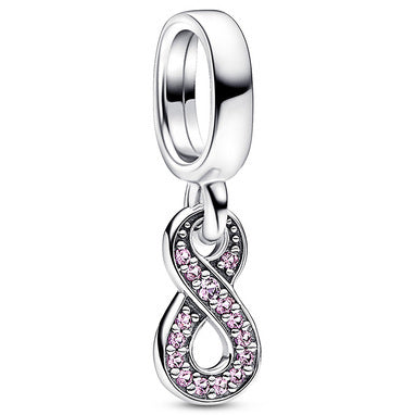 Sparkling Infinity Dangle Charm