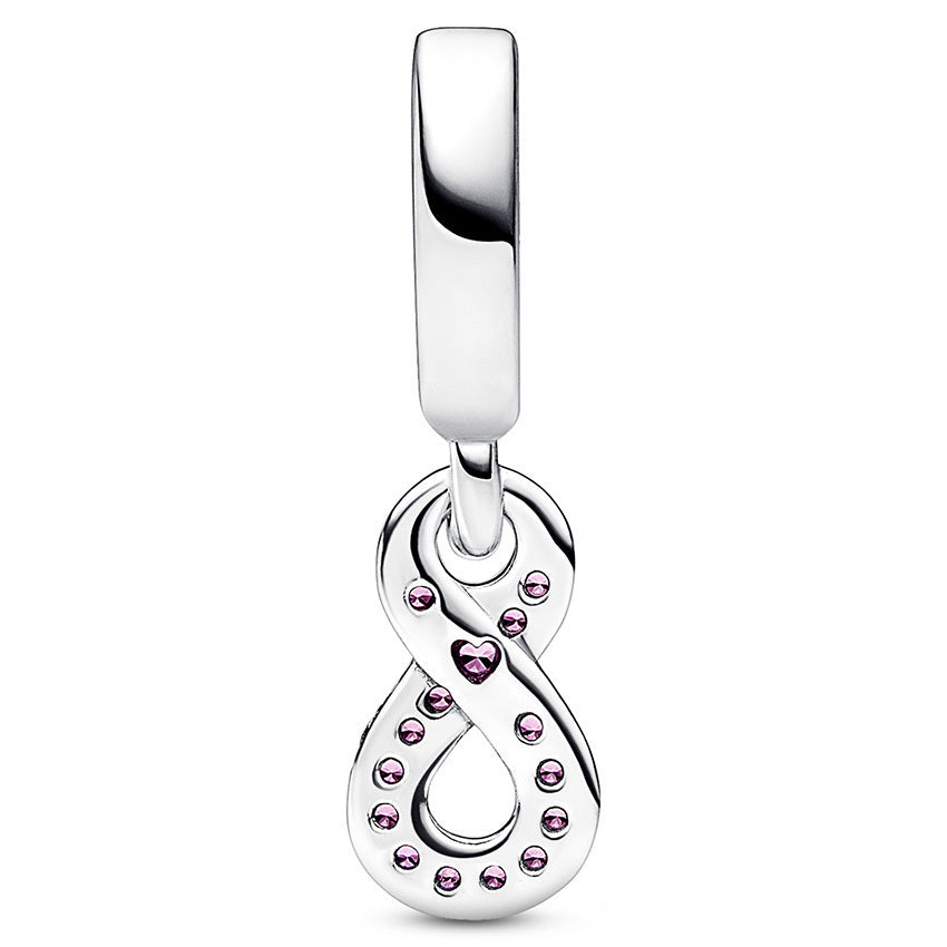 Sparkling Infinity Dangle Charm