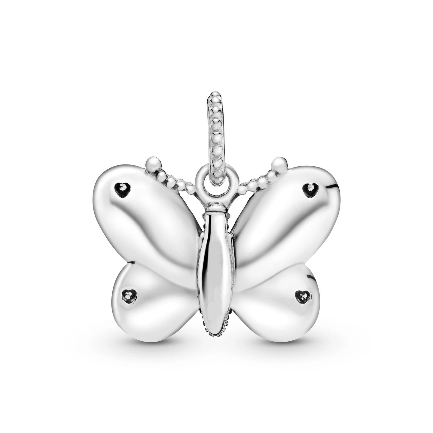 Sparkling Butterfly Pendant Charm