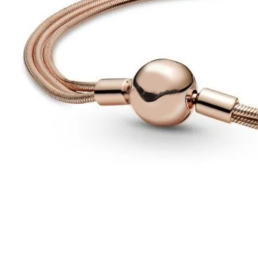 Multi Snake Chain Bracelet - Rose
