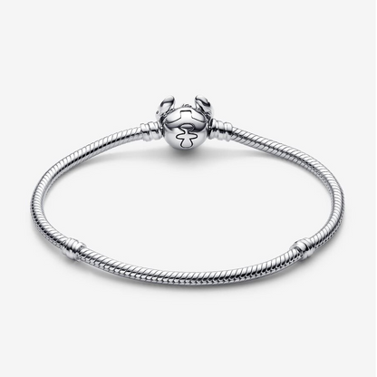 Stitch Clasp Snake Chain Bracelet