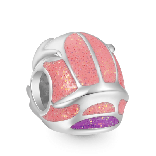 Racing Helmet Charm - Pink