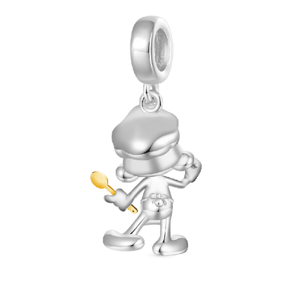 Cook Smurf Dangle Charm