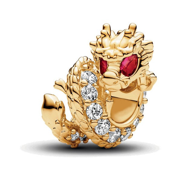 Chinese Year of the Dragon Charm - Gold