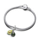 Avocado Double Dangle Charm