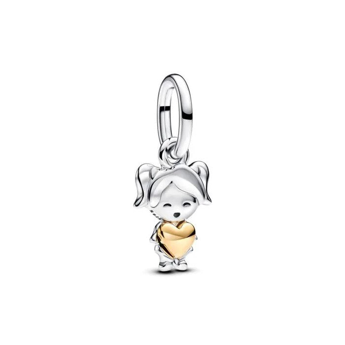 Happy Girl Dangle Charm