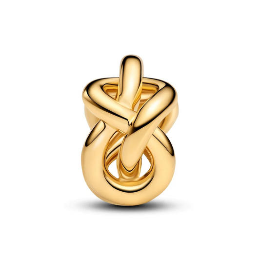 Infinity Knot Charm - Gold