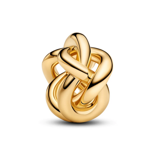 Infinity Knot Charm - Gold
